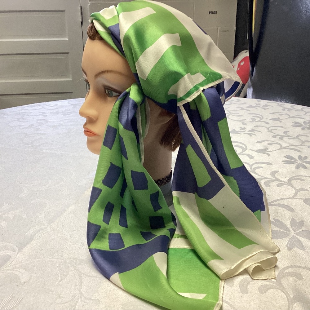 Vintage Vera  NEUMANN . vibes, scarf multicolor💚💙💚💙💚💙💚